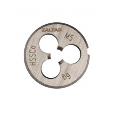 Плашка круглая резьбонарезная HSS-E, DIN 223 B (DIN EN 22568), M5 x 0.8, 20 x 7 (ZA-03803)