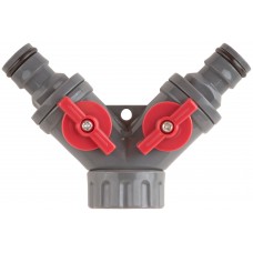 Распределитель 2-х канальный, внутренняя резьба основания 3/4