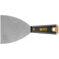 Шпатель для удаления ржавчины Профи, толщ. лезвия 1 мм, пластик.ручка с метал.бойком 4