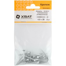 Шурупы оцинкованные, универсальные 4 х 25 (фасовка 22 шт) (20325-2)