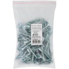 Шурупы оцинкованные, универсальные 6 х 40 100 шт Фасовка (20740-0)