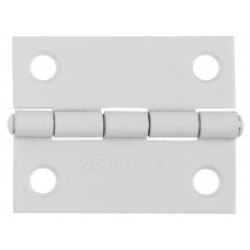 Петля карточная 50 x 38 х 1.25 мм, цвет белая STAYER 37611-50-2