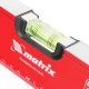 Уровень алюминиевый, фрезерованный, 3 глазка, рукоятки, 800 мм Matrix (34202)