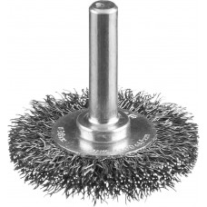 Щетка дисковая для дрели 38 мм, витая стальная проволока 0.3 мм ЗУБР Профессионал 35198-038_z02  