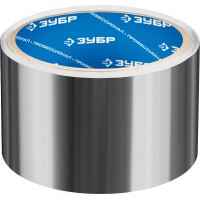 Лента алюминиевая самоклеящаяся 50 мм, 10 м, 60 гр/м2 ЗУБР Профессионал 12262-50-10