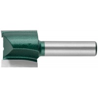 Фреза пазовая прямая с двойным лезвием DxHxL=20х19х52 мм (3601-081920)