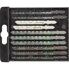 Набор полотен 10 шт по дереву и металлу, EU-хвост. KRAFTOOL 159590-H10