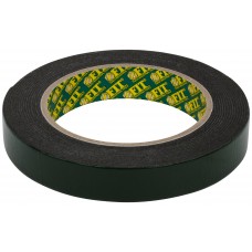 Лента клеящая, 2-х сторонняя монтажная,на вспененной основе, с полимерной подложкой, 18 мм х 5 м (11796)