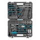 Набор инструментов, 1/4, 1/2, CrV, 120 зубьев, 76 предметов Gross