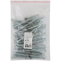 Шурупы кровельные оцинк. некрашеные, со сверлом М6,3 х 100 50шт. Фасовка (23136-0)