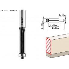 Фреза кромочная 12.7?38 мм с нижним подшипником хвостовик 12 мм ЗУБР Профессионал 28783-12.7-38-12