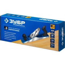 Рубанок металлический полуфуганок 350 x 60 мм №5 ЗУБР Профессионал 18505-35_z02