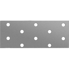 Пластина соединительная 40 х 100 х 2 мм, цинк ЗУБР ПС-2.0 310256-040-100