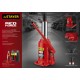 STAYER RED FORCE, 8 т, 230 - 457 мм, бутылочный гидравлический домкрат, Professional (43160-8_z01)