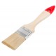 Кисть флейцевая Стандарт, натур.светлая щетина, деревянная ручка 1,5 (38 мм) (01034)