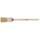 Кисть круглая, натуральная светлая щетина №6 ( 30 мм) (01304)