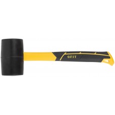 Киянка резиновая, фиберглассовая ручка 60 мм ( 450 гр )