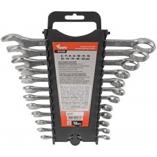 Ключи комбинированные в пластиковом держателе, набор 12 шт. ( 6-22 мм )