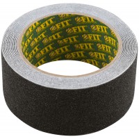 Лента клейкая противоскользящая черная 50 мм х 5 м (11963)
