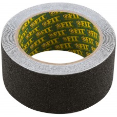 Лента клейкая противоскользящая черная 50 мм х 5 м (11963)