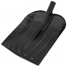 Лопата для уборки снега стальная эмалированная, 330 х 365 мм, без черенка, Сибртех (61531)