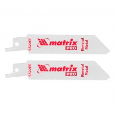Полотна по металлу для сабельной пилы S522EF 75/1.4 мм, Bimetal, 2 шт, Pro Matrix