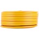 Шланг поливочный трехслойный армированный, желтый 1/2 х 2,0 мм х 50 м (76316)
