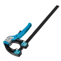 Струбцина реечная быстрозажимная 12, металлический корпус, рычажный храповой механизм, 300 мм Gross (20721)