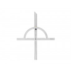 Угломер-транспортир мод. УТ 10-170° (250x500мм 1°) регулир.рейка (ГРСИ №93019-24) Мicron