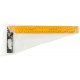 Угольник столярный желтый усиленный 400 мм (19440)