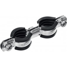 Хомут трубный двойной 1/2, цинк, 8 шт ЗУБР 37890-20-24