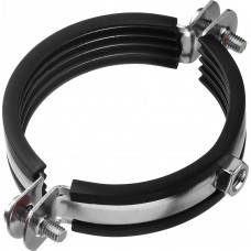 Хомут трубный с гайкой 2 1/2, цинк, 6 шт ЗУБР 37850-75-80