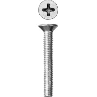 Винт с потайной головкой M3?25 мм DIN 965 кл. пр. 4.8 цинк 5 кг ЗУБР 303110-03-025