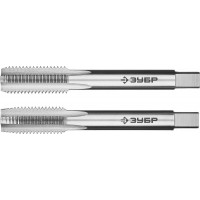 Комплект машинно-ручных метчиков сталь Р6М5 Профессионал ЗУБР М12 x 1.5 мм 4-28007-12-1.5-H2