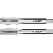 Комплект машинно-ручных метчиков сталь Р6М5 Профессионал ЗУБР М12 x 1.5 мм 4-28007-12-1.5-H2