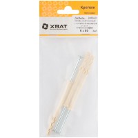 Дюбель-гвоздь нейлоновый с потайной манжетой LYT 6 х 80 UK KP (фасовка 3 шт.) (24634-3)