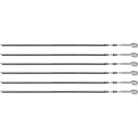 Набор угловых шампуров Barbecue, 600 мм, 6 шт, в чехле GRINDA 427751