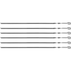 Набор угловых шампуров Barbecue, 600 мм, 6 шт, в чехле GRINDA 427751