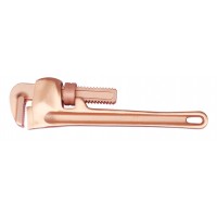 Ключ трубный американский 50x350 искробезопасный сплав BeCu 131-1008, HORTZ