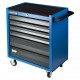 Тележка инструментальная 6 полочная ECO синяя RUNTEC RTEC-6B