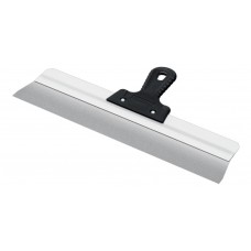 Усиленный фасадный нержавеющий шпатель 450 мм алюминиевая направляющая 1к ручка СИБИН 10083-45