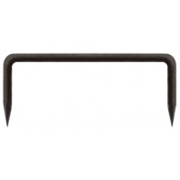 Скоба строительная круглая кованая 6/300/60 (31082)