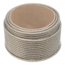 Трос металлополимерный прозрачный ПР-6.0, толщина 6.0 мм, моток 20 метров Сибртех (476403)