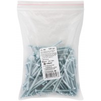 Винт с полуцилиндрич. головкой с полной резьбой оцинков. DIN 7985 4х60 100 шт Фасовка (27713-0)