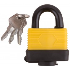 Замок навесной всепогодный 50х36 мм, стальная дужка 9 мм (67192)