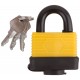 Замок навесной всепогодный 50х36 мм, стальная дужка 9 мм (67192)