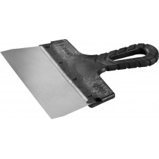 Шпатель фасадный нержавеющий 200 мм, пластиковая ручка ЗУБР 10077-20