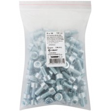 Болт головка - внутренний 6-гранник 6х50 мм DIN 912 100 шт 27611-0