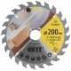 Диск пильный для циркулярных пил по дереву 200 х 30/25,4 х 24T (37745)