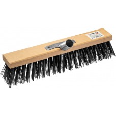 Уличная щетка EURO, буковая колодка 40 см с металлическим держателем для черенка, d 25 мм, щетина 70мм, 5-рядная, без черенка GRINDA 39193-40_z01